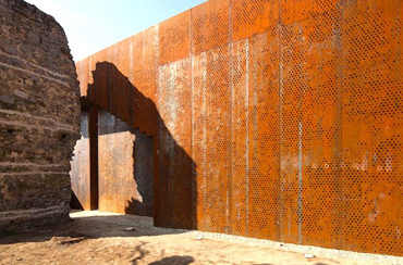 Corten Steel brick