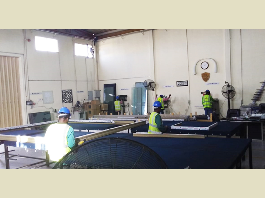 Advanced fabrication machinery in Dubai